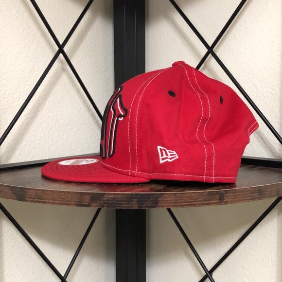 New Era Unisex Miami Heats Red Snapback Cap - Picture 3 of 7